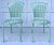 Here is an exceptional PAIR of matching steel chairs designed by Francois Carre in early 20th century, 1930-1940's. These...