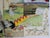 Contemporary Gone With the Southern Wind Contemporary Handmade Paper Collage Made Using Vintage Ephemeria Framed Under Glass For Sale - Image 3 of 6