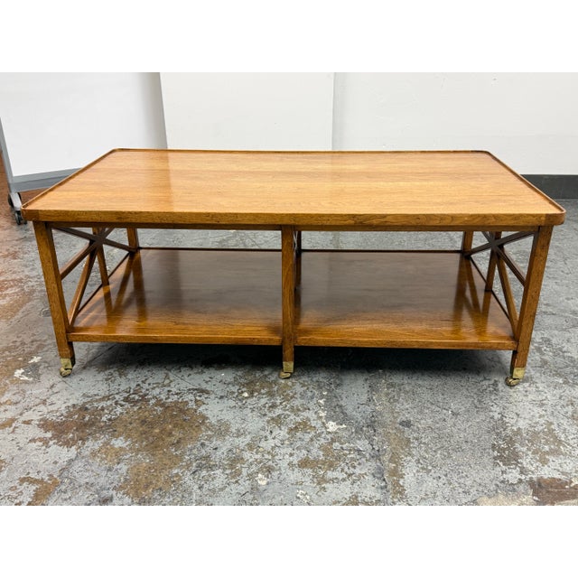 Design Plus Gallery presents a Melrose House Regency Style Coffee Table from Rose Tarlow. This rectangular table presents...