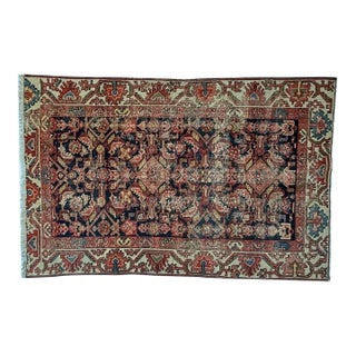 Antique Persian Malayer , 3'9" X 5'9" For Sale