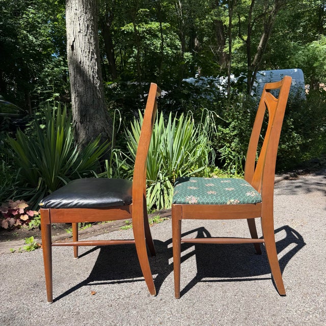 Kent Coffey Mid 20th Century Set of 10 Mid Century Modern Dining Chairs in Style of Kent Coffey Perspecta For Sale - Image 4 of 12