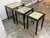 Postmodern Neiman Marcus Nesting Tables, Set of Three For Sale - Image 3 of 10