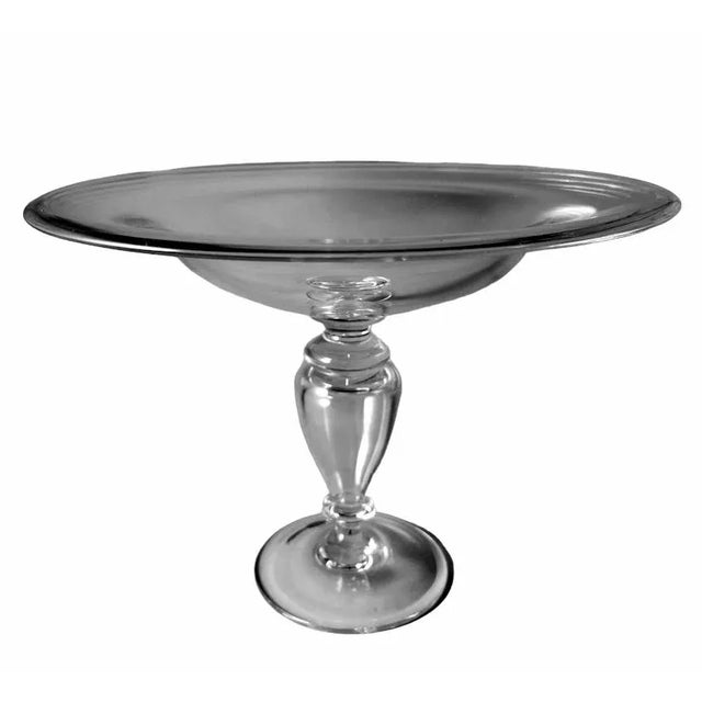 Art Deco Italian Crystal Table Centerpiece, 1984 For Sale - Image 13 of 13