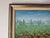 Wood 1980s C. Benolt Floral Farm Landscape Oil on Canvas Painting, Framed For Sale - Image 7 of 12