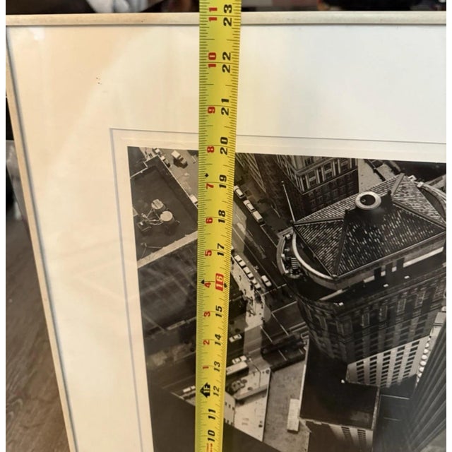 Black Rare Vintage 1970 Ray Belcher 'Market Street San Francisco' Photograph # 4/4 For Sale - Image 8 of 9