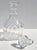 French Vintage Waterford Crystal Spirit Liquor Decanter Handmade Cut Glass Pattern Star Stopper For Sale - Image 3 of 16