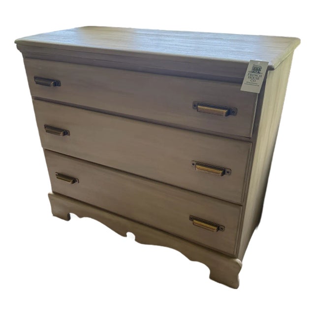 Refinished Antique French Chest of Drawers For Sale