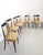 Beige Skai Dining Chairs attributed to Melchiorre Bega, Italy, 1950s, Set of 6 For Sale - Image 4 of 15
