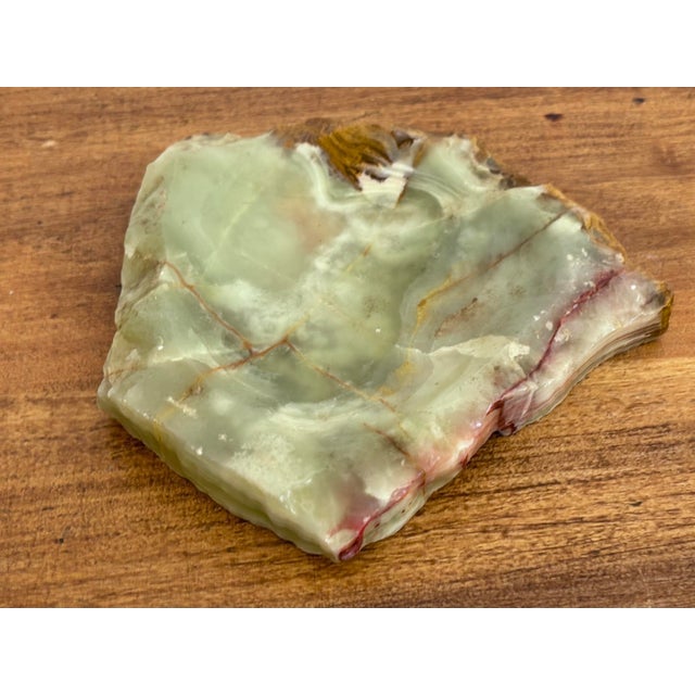 Mid-Century Modern Vintage Mid Century Italian Onyx Cigarette Ashtray For Sale - Image 3 of 5