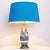 A rare ceramic table lamp, made by Tilmans Zweden 1970s. Sculptural piece, made of handmade ceramic with a new custom made...