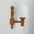 Pine and Fabric Wall Lights, Sweden, 1960s, Set of 2 For Sale - Image 11 of 12