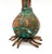 Artisan House 1985 Carnevale Verdigris Brass Sprouting Onion Bud Vase Sculpture – Organic Modern / Folk Art For Sale - Image 4 of 10
