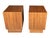 Restored 1960s Danish Modern Teak Nightstands – Pair of Scandinavian Bedside Tables For Sale In Los Angeles - Image 6 of 15