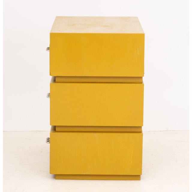 Wood Set of Three Martin Feinman for Winchendon Stacking Chests For Sale - Image 7 of 10