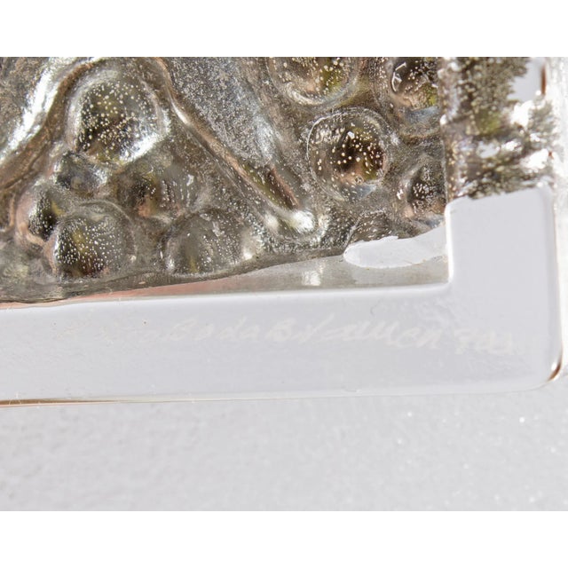 Bertil Vallien Kosta Boda Domino Series Glass Dish For Sale - Image 9 of 10