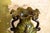 Vintage Italian Ceramic Vase with Floral Decoration, 1920s For Sale - Image 3 of 7