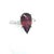 Traditional Natural Tourmaline Diamond Ring Size 7 14k W Gold 4.8 TCW Certified For Sale - Image 3 of 18