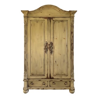 Habersham French Provincial Wardrobe Armoire For Sale