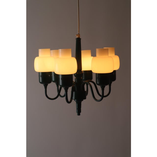 Green Ceiling Lamp Modell T-526 by Hans-Agne Jakobsson for Hans-Agne Jakobsson Ab Markaryd, 1950s For Sale - Image 16 of 18