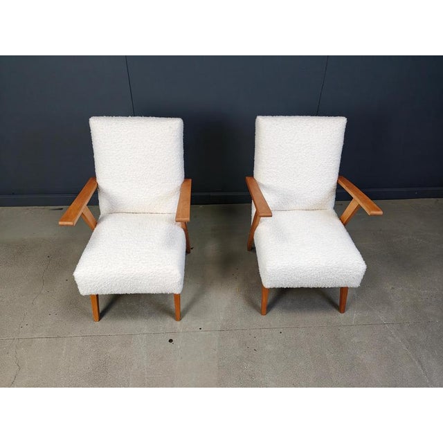 Mid-Century Dutch Armchairs, 1960s, Set of 2 For Sale - Image 16 of 17