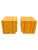 Boho Chic Vintage Rattan Wicker Wrapped Nightstands in Pencil Reed Gabrielle Crespi Styles For Sale - Image 3 of 11