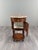 19th Century Louis XVI Half-Moon Side Table in Mahogany and Marble, 1920s For Sale - Image 4 of 12