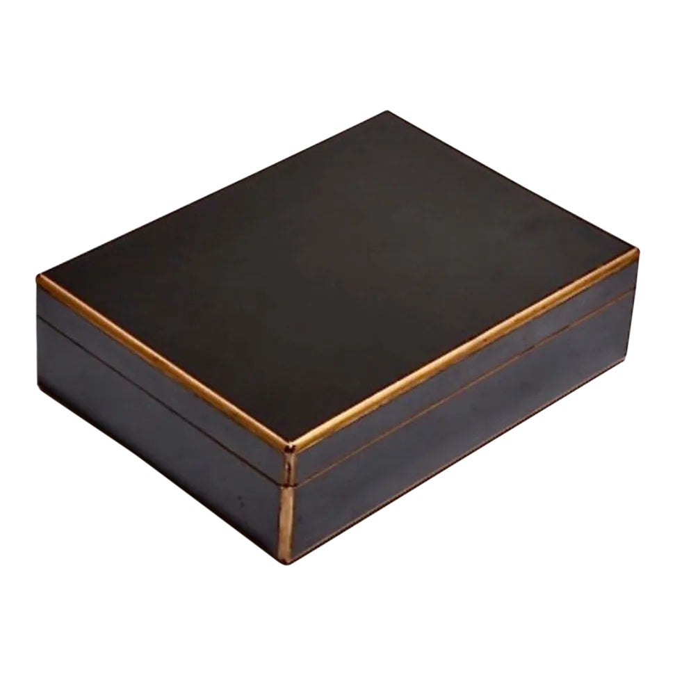 Japanese Lacquer Writing Box | Chairish