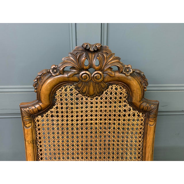 Wood Antique Walnut Chairs from Waring & Gillow, 1910, Set of 2 For Sale - Image 7 of 13