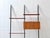 Wood Telescopic Wall Shelf with Hanging Cabinet, 1960s For Sale - Image 7 of 17