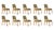 Not Yet Made - Made To Order Arches II Dining Chairs in Oak and Bouclé from Insidherland, Set of 10 For Sale - Image 5 of 5