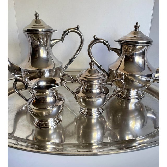 Vintage Tea Coffee Service Set Made in Japan - Set of 5 For Sale - Image 4 of 13