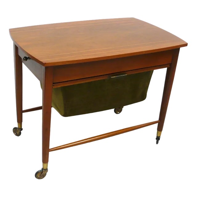 Mid-Century Modern Sewing Table from Ilse Möbel, Germany, 1950s For Sale