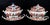 Hicks & Meigh Imari Ironstone Armorial Sauce Tureens and Stands, Pair, Circa 1815 Few pieces bring as much color and as...