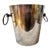 1950s Art Deco Silver Plated French Wine Cooler For Sale