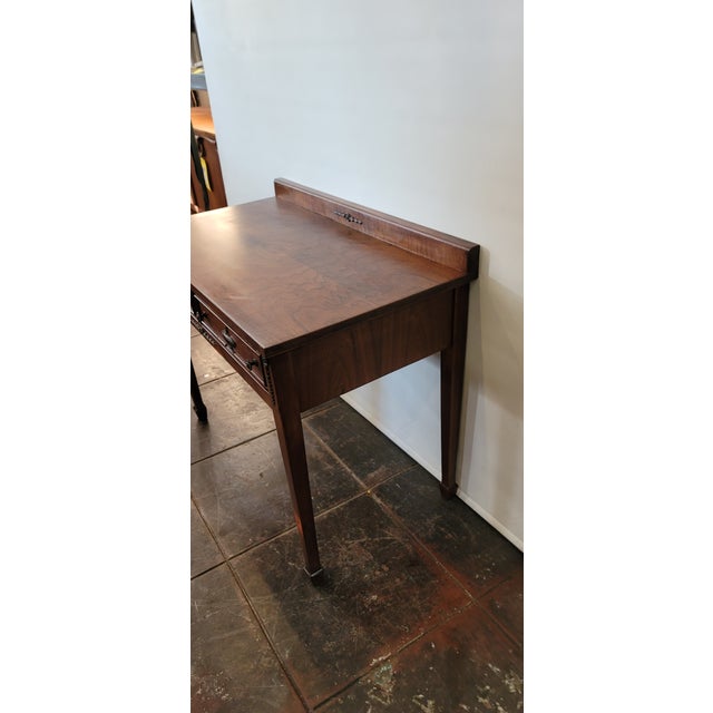 1920s Antique Chippendale 1920s Revell & Company Chicago Writing Desk Mahogany For Sale - Image 5 of 10