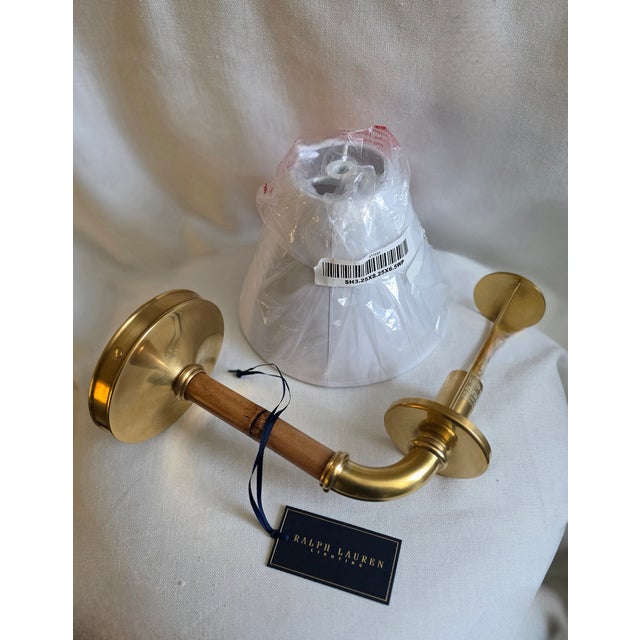 Wood Ralph Lauren Design-Dalfern Sconce For Sale - Image 7 of 7