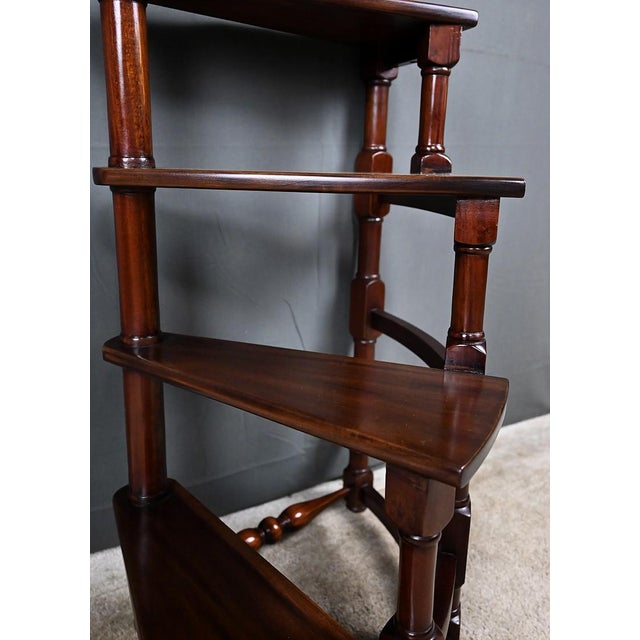 20th Century Victorian Mahogany Library Step Stool, England For Sale - Image 10 of 18