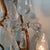 1950s French Country Large Rock Crystal and Goldleaf Wall Sconces - Pair For Sale - Image 10 of 16