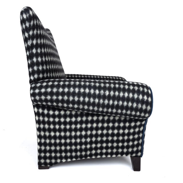1970s Harlequin Club Chair For Sale In New York - Image 6 of 8