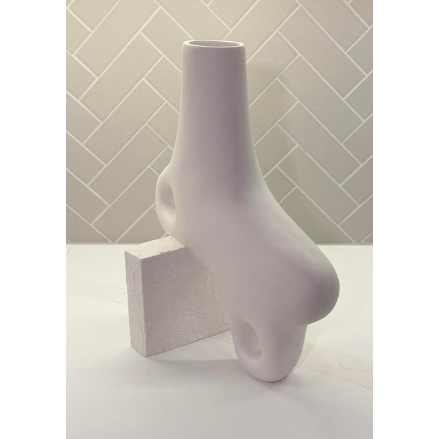 Ceramic Jonathan Adler “Paradox” Large Vase For Sale - Image 7 of 11
