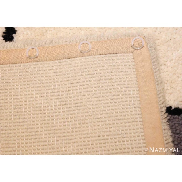 Nazmiyal Collection Vintage Scandinavian Mondrian Design Rug For Sale In New York - Image 6 of 6