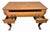 Edwardian Antique Quarter Sawn Oak Desk or Library Table - Early 20th Century For Sale In Saint Louis - Image 6 of 8