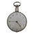 Antique 1814 London England Sterling Silver Pocket Watch Clock Key Wound For Sale