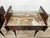 Brown Mid-Century Mahogany Nightstands with Double Glass Tops, 1960, Set of 2 For Sale - Image 8 of 18