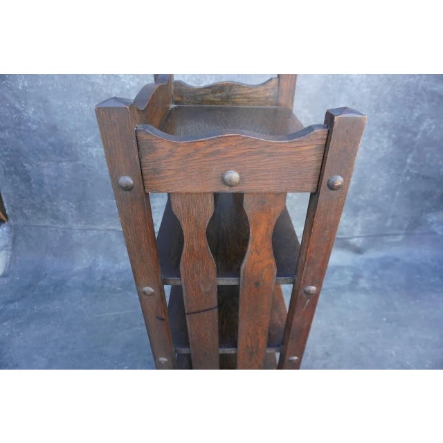 Arts & Crafts Arts and Crafts Bookcase For Sale - Image 3 of 8