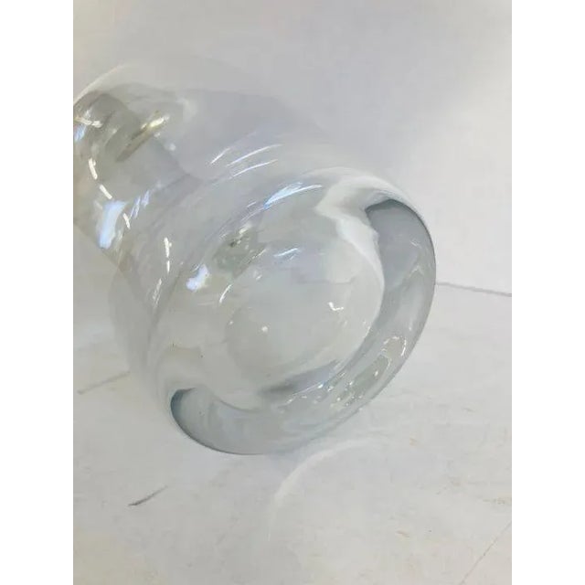 Mid-Century Modern 1970s Mid-Century Clear Crystal Decanter For Sale - Image 3 of 7