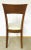 Wood Copeland Co. Modern Ivory Suede Ingrid Side Chair For Sale - Image 7 of 8