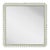 Fleur Home Carnival Gras Square Mirror in Mizzle, 27x27 For Sale