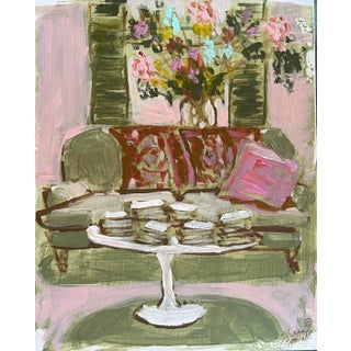 "Stacks and Stacks" Original Painting by Shann Spishak For Sale