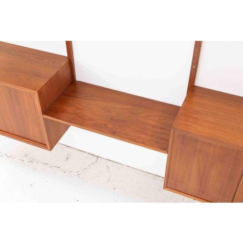 3-Bay Cado Wall Unit by Poul Cadovius For Sale - Image 6 of 18